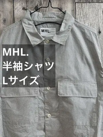 새상품급 마가렛호웰 반팔 셔츠 MARGARET HOWELL MHL