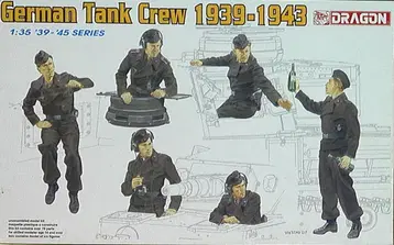 드래곤 1/35 독일 탱크 승무원 1939-1943 6375