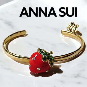 새상품급 ANNA SUI 안나수이 뱅글 골드 액세서리