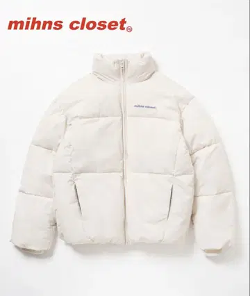 mihns closet 다운 자켓 화이트