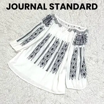 JOURNAL STANDARD 자수 블라우스 상의