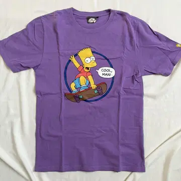 심슨 Bart Simpson 그래픽 프린트 티셔츠 빈티지