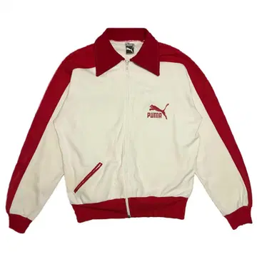 60s PUMA 눈이 달린 트랙 자켓 빈티지 푸마 저리