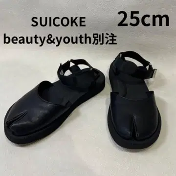 SUICOKE beauty&youth 별주 타비 샌들 25cm