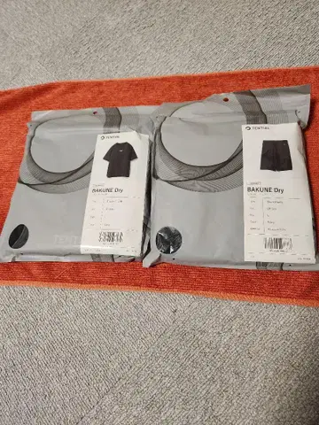 TENTIAL BAKUNE Dry 티셔츠 & 숏 팬츠 L 네이비