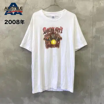 00's alstyle ocean city 티셔츠 바이크 해골