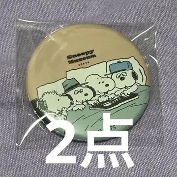 스누피 뮤지엄 가챠가챠 캔뱃지