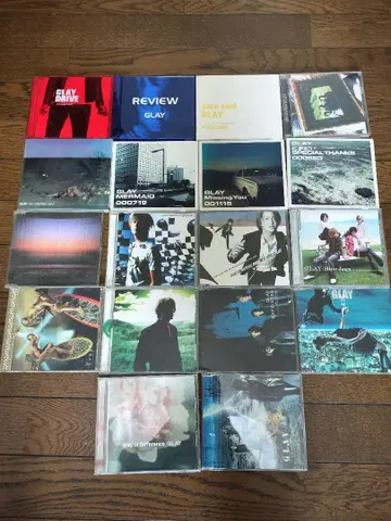 GLAY CD VHS 세트 앨범 비디오