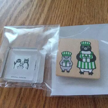 Suica 펭귄 굿즈 마그넷 2개