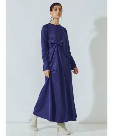턱 원피스 블루 36 사이즈