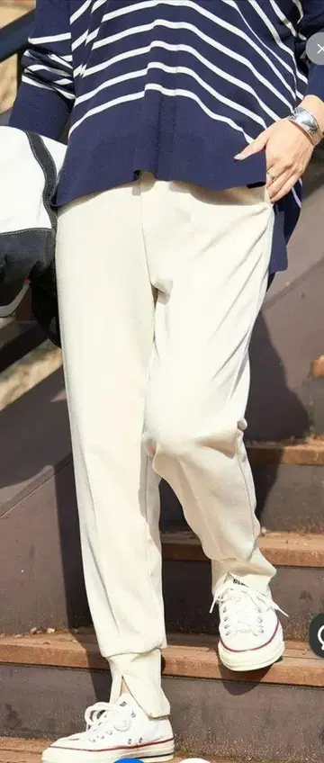 UNFILO 안필로 조그 팬 아이보리 XL 빅 사이즈
