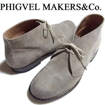 PHIGVEL 피그벨 가죽 처카 부츠 US8.5 D 26.5cm