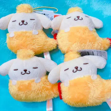 산리오 도시락 마스코트 봉제 인형 세트