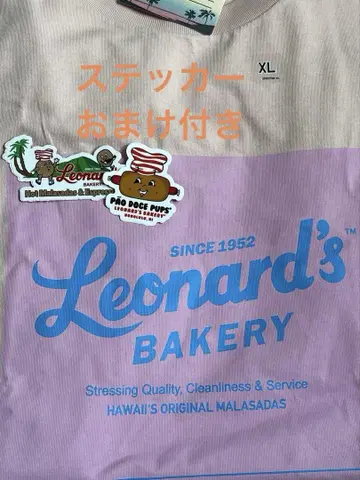 유니클로 하와이 레너스 베이커리 그래픽 티셔츠 스티커