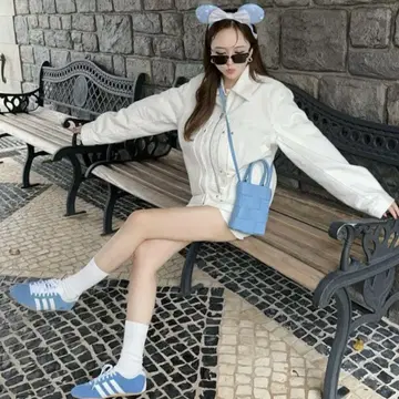 thetoe 화이트 캐주얼 자켓 S