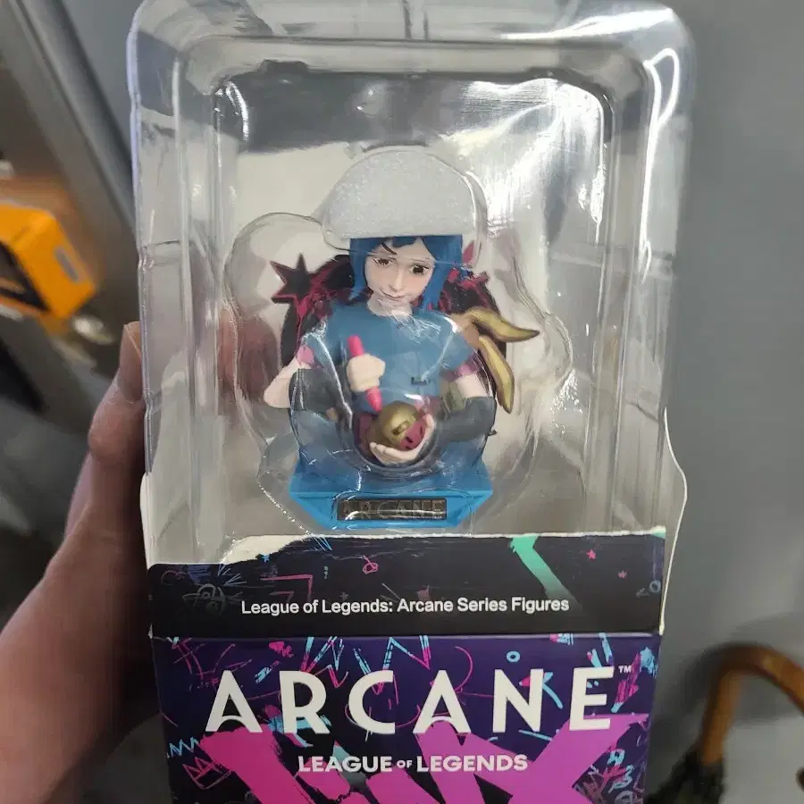 Arcane pop mart パウダー POPMART League of Legends Arcane アーケイン