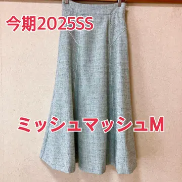 이번 시즌 2025 SS 미슈마슈 플레어 스커트 M