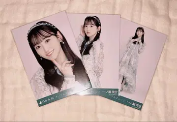 노기자카46 브로마이드 이치노세 미쿠 네이블 오렌지 컴프 요리츄히키