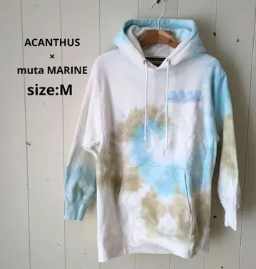ACANTHUS 무타 마린 속기모 타이다이 후드티 남성용 M