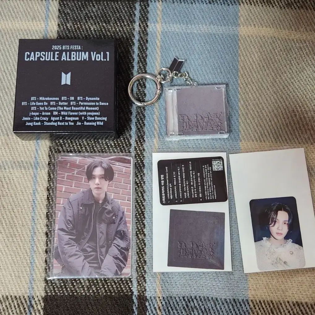 BTS Bangtan Capsule Album Suga D-DAY Pre-order Benefit Poca