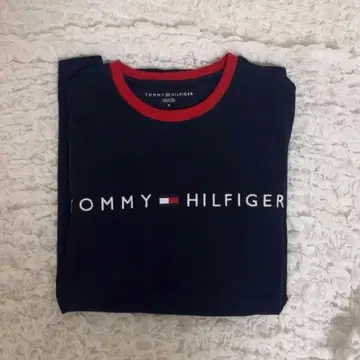 타미힐피거 반팔 티셔츠 네이비
