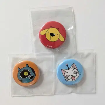 영리한 개 릴리엔타르 특전 캔뱃지 3종 세트