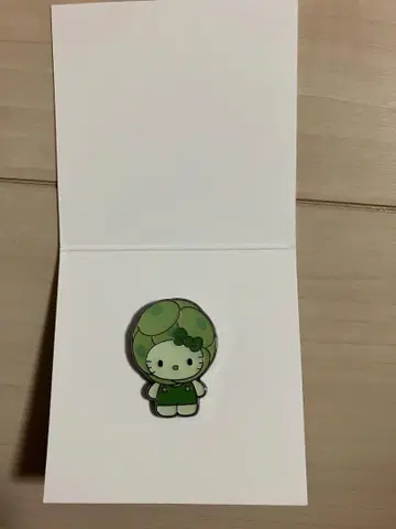 만국 박람회 일본관 키티 핀 배지 칼시 디스크