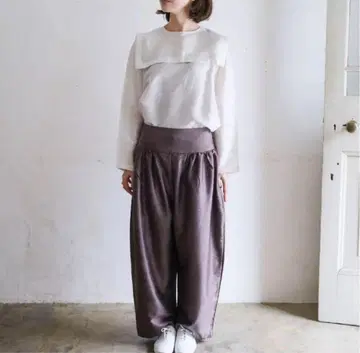 BUNON Wide Belt Pants L 새상품