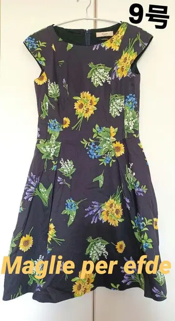 Maglie per efde 꽃무늬 원피스 9호 마리예파에프데