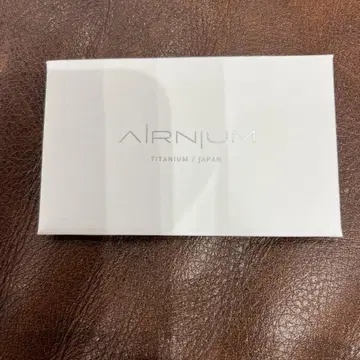 AIRNUM 티타늄 명함지갑 일본제