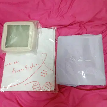 나니와 단시 1st love 토트백 티셔츠 파우치