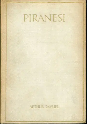 Arthur Samuel Piranesi 누드 도서