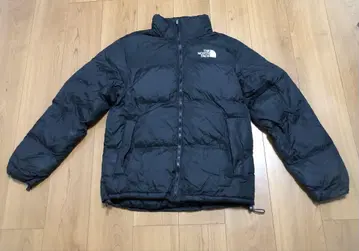 The North Face 블랙 다운 자켓