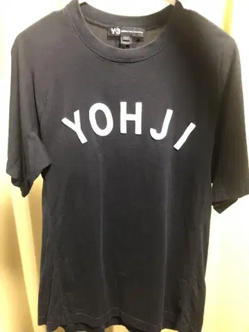Y-3 YOHJI 블랙 티셔츠 S