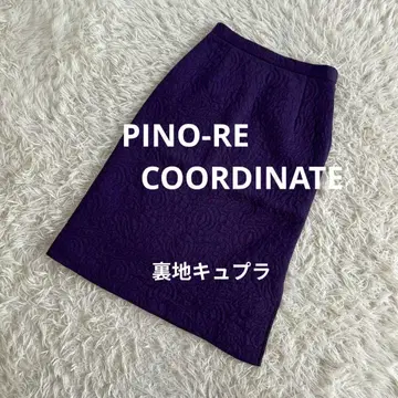 PINO-RE COORDINATE 미디 스커트 타이트 스커트