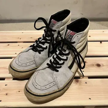 이전 택 90s usa 직후 VANS SK8-hi 27.5