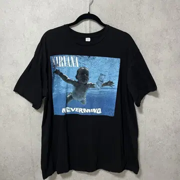NIRVANA NEVERMIND 티셔츠 남성용 XL