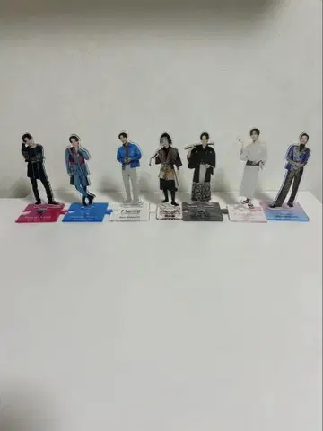 8개 세트 아크릴 스탠드