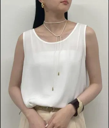 Loungedress 새틴 이너 탱크