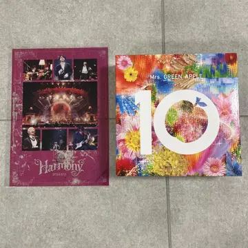 Mrs. GREEN APPLE 10 상자 박스 클리어 포스터