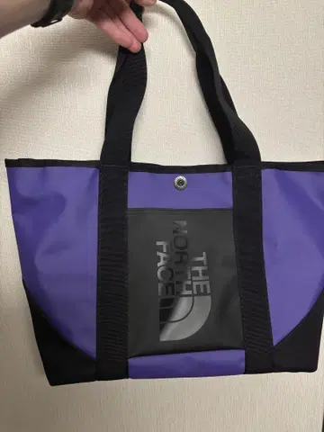 THE NORTH FACE 토트백 퍼플 블랙 기어 토트
