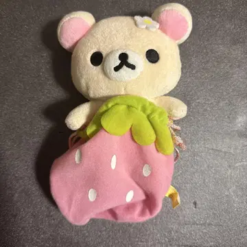 레어 코리락쿠마 딸기 복조리 봉제 인형