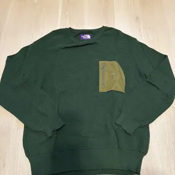 THE NORTH FACE 니트 L 사이즈 다크 그린