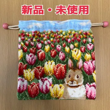 FEILER 화장품 주방 미사용 새상품 튤립 토끼 복조리 페이