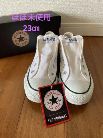 [거의 미사용] 컨버스 올스타 SLIP 23cm 화이트