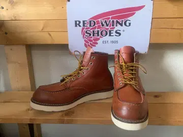 레드윙 사각 개 택 밑창 교환 완료 8.5 Redwing 모크 토
