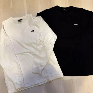 THE NORTH FACE 긴팔 티셔츠 2장 세트