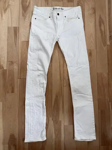 GOSTER DE FUGA 화이트 스키니 데님