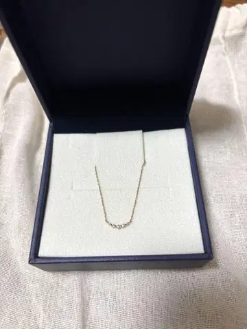 Vendome Aoyama 반돔 아오야마 K10 목걸이 핑크 골드