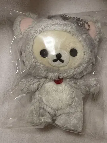 리락쿠마 인형옷 봉제 인형 공 체인 포함